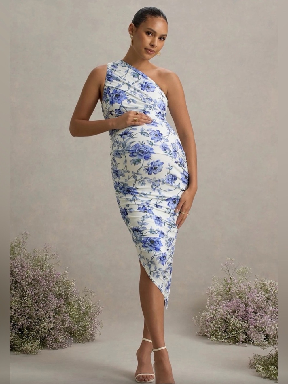Club L London floral maternity dress